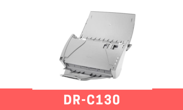 canon dr c130 driver download